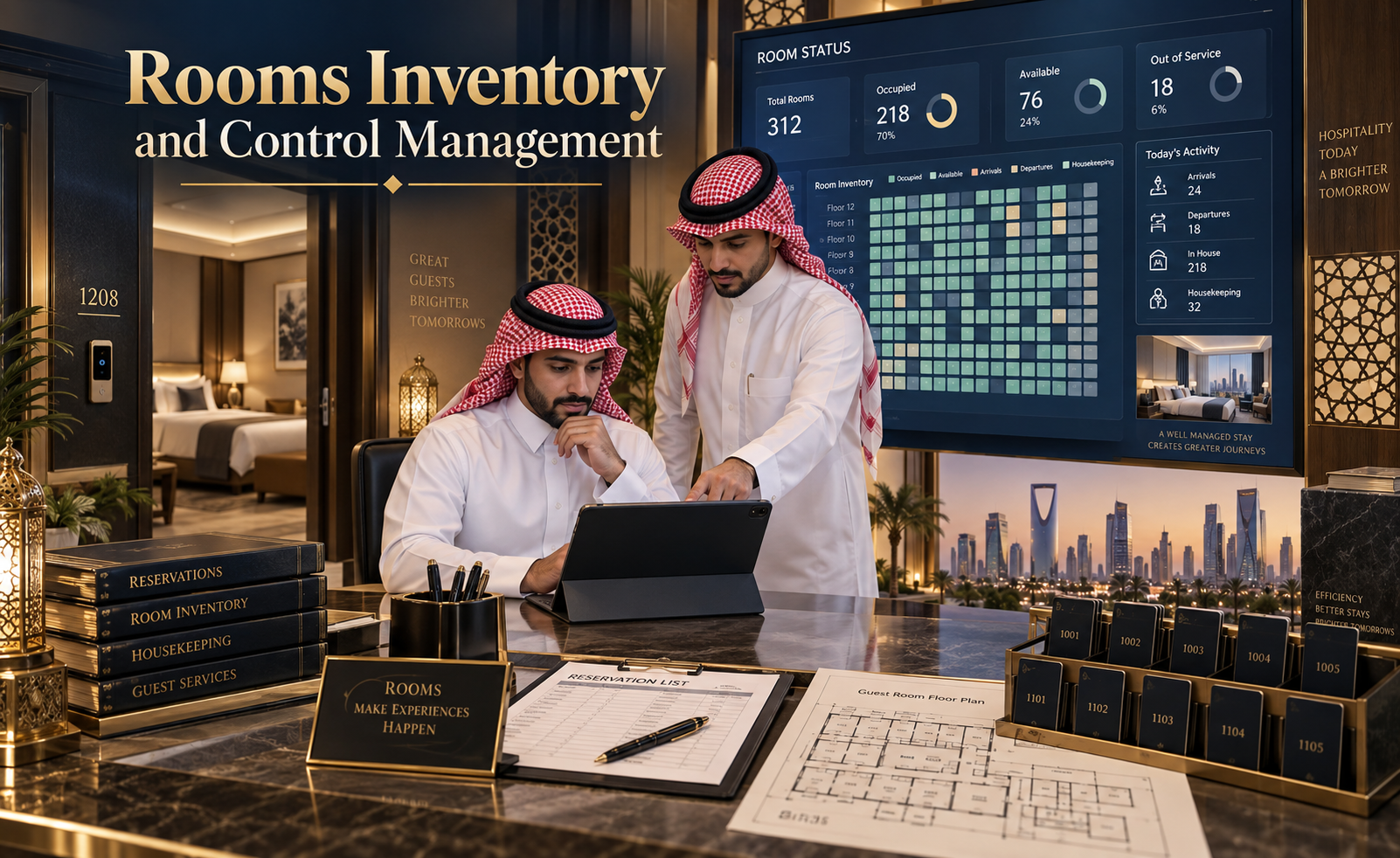 Rooms Inventory and Control Management