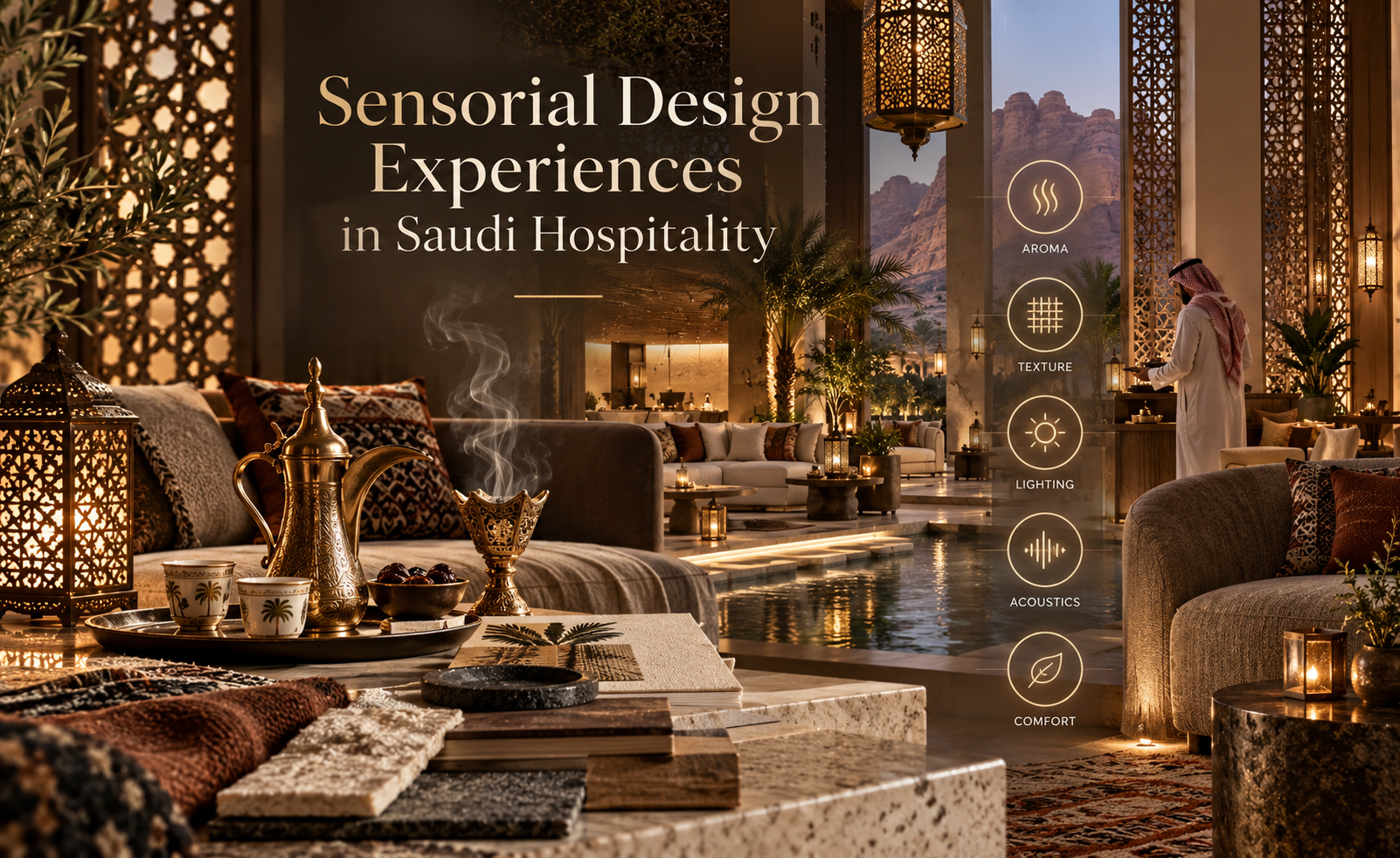 Sensorial Design Experiences in Saudi Hospitality